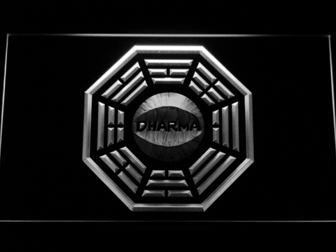 Lost Dharma Initiative LED Neon Sign